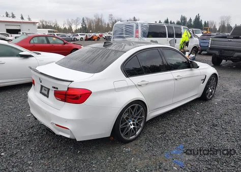 2017 BMW M3 из США, поврежденный, VIN WBS8M9C54H5G84676